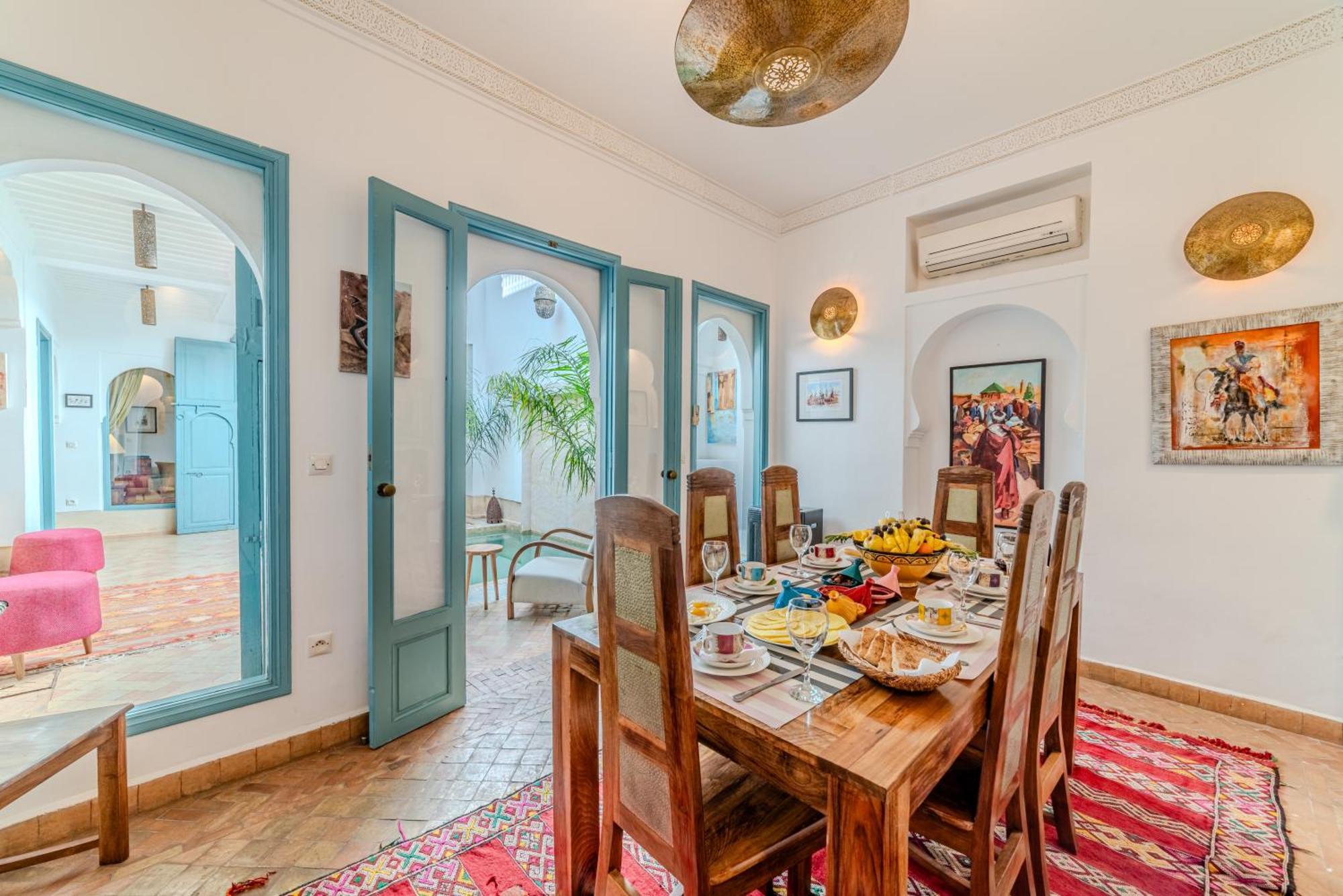 Riad Ayla avec Piscine Privée Marrakesh Exterior foto